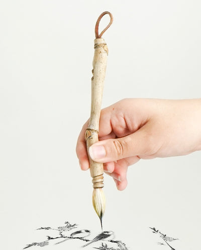 33 - Bamboo with Goat Hair and Buck Tail