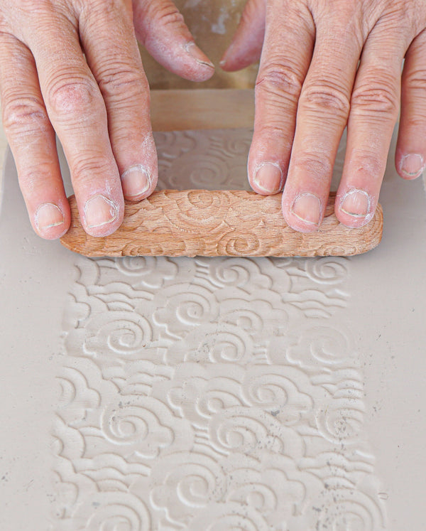 Clay Texture Roller - Birch - Sanbao Studio - ChinaClayArt