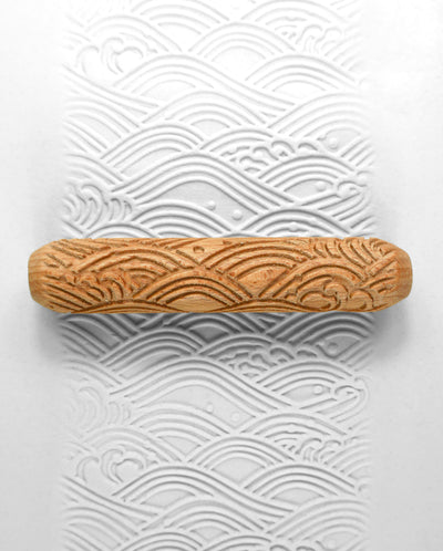 Clay Texture Roller - Magic Swirls - Sanbao Studio - ChinaClayArt