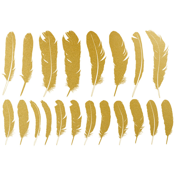 11,155 Shiny Gold Feather Images, Stock Photos, 3D objects